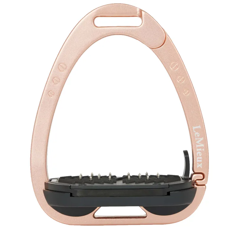 LeMieux Vector Control Stirrup - Rose Gold